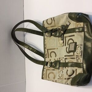 Liz Claiborne Olive Green Handbag